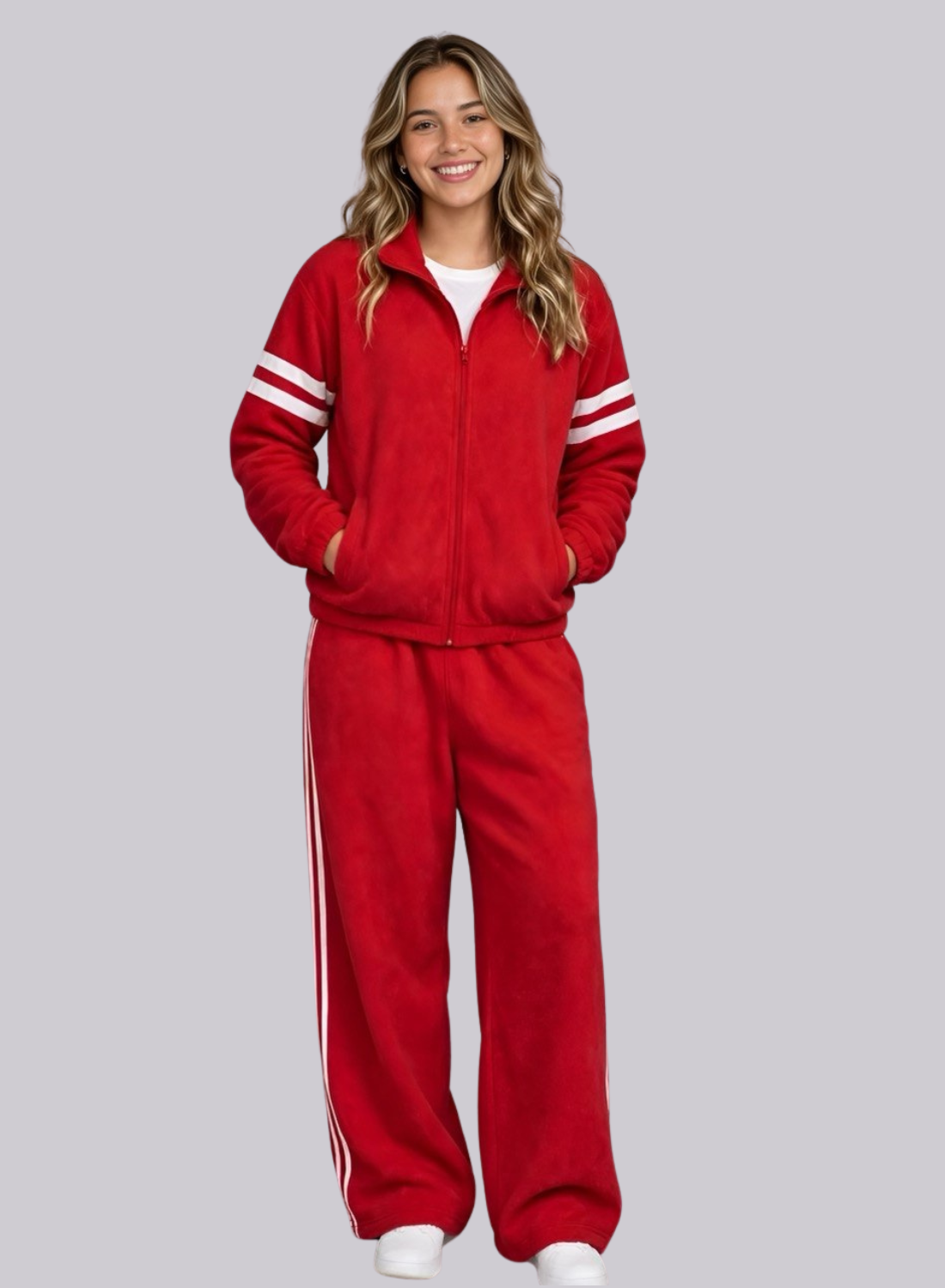 Set deportivo Rojo