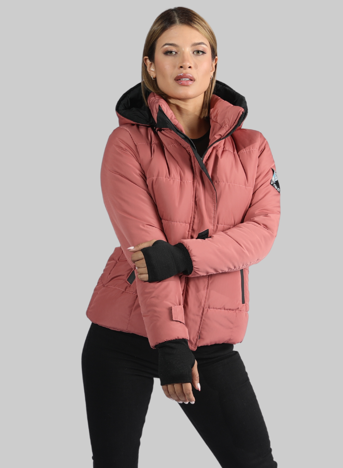 Chaqueta acolchada fearless con guantes ajustables INOLVIDABLE