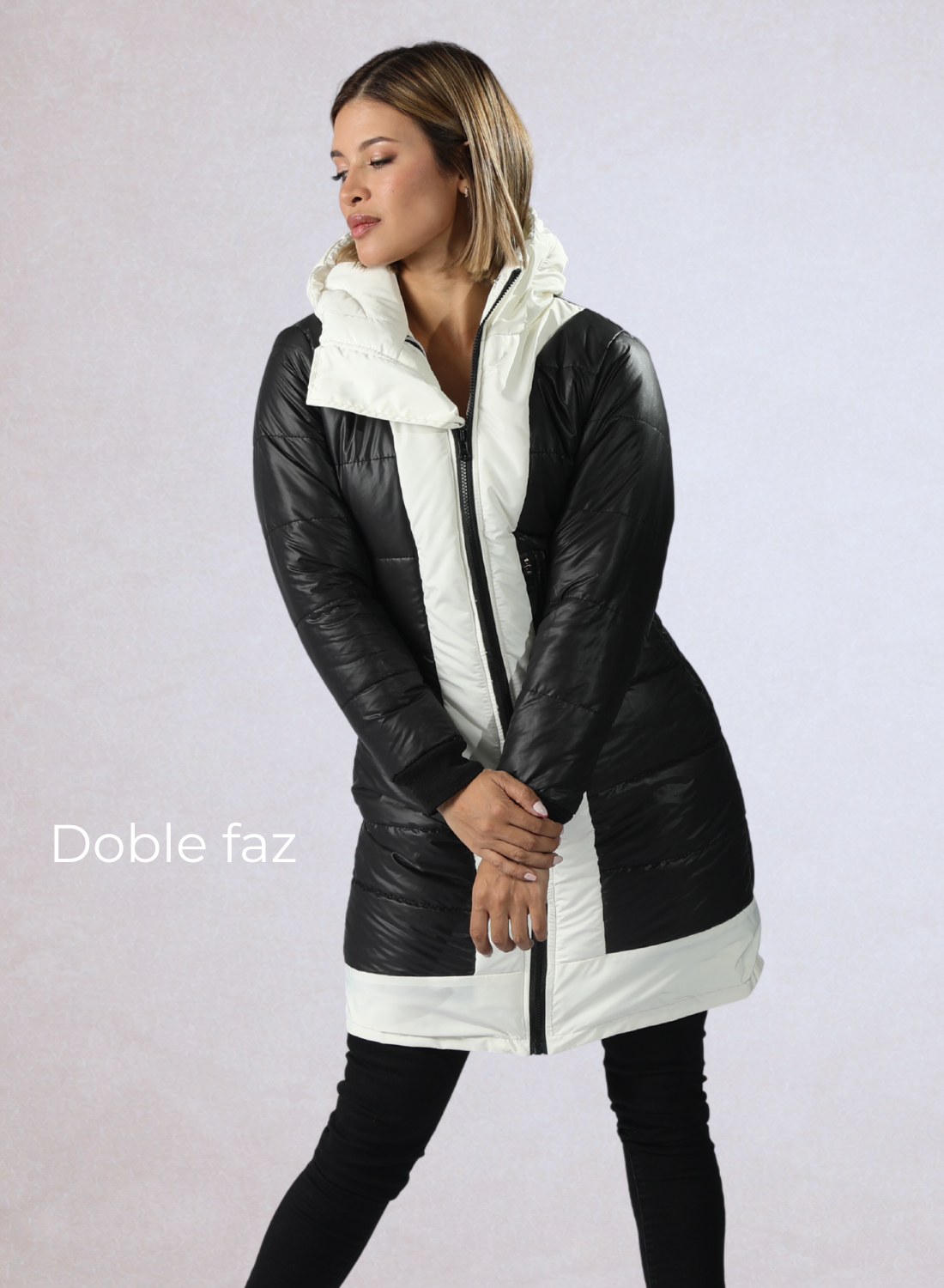 Gaban Parka doble faz para mujer INOLVIDABLE