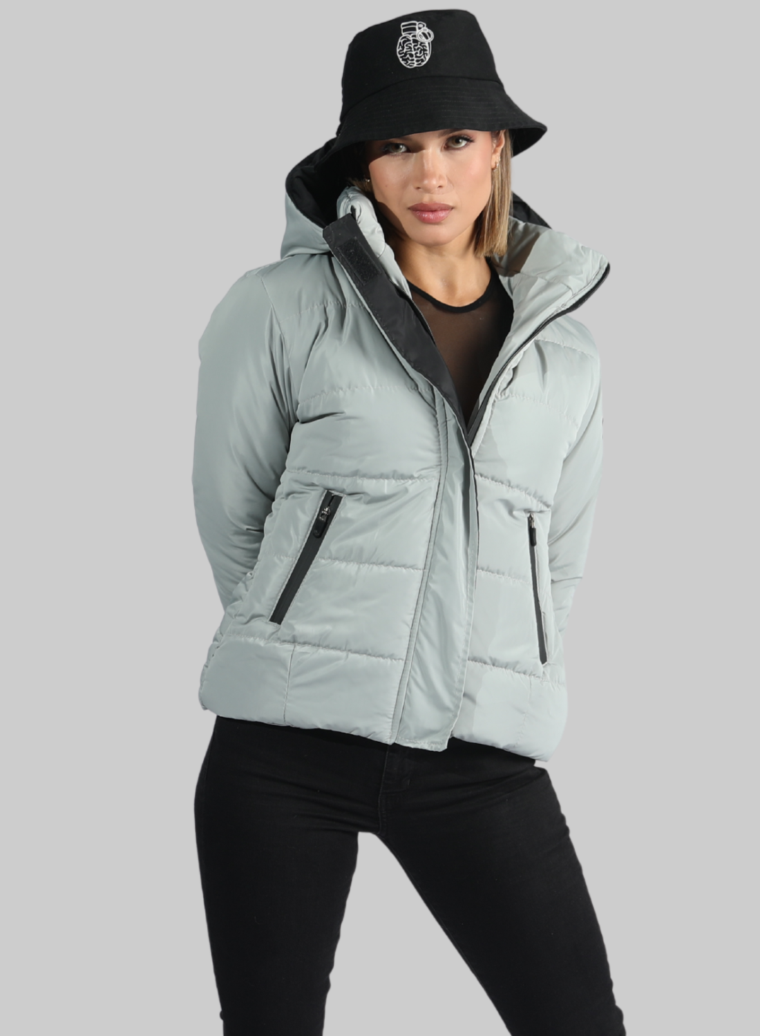 Chaqueta acolchada fearless con guantes ajustables INOLVIDABLE