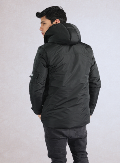 Gaban parka acolchado bicolor para hombre INOLVIDABLE