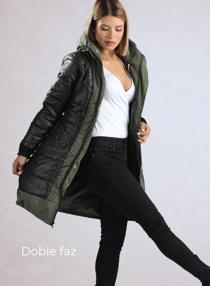 Gaban Parka doble faz para mujer INOLVIDABLE