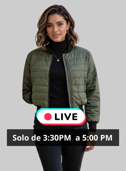 Chaqueta Corta Bomber Nómada