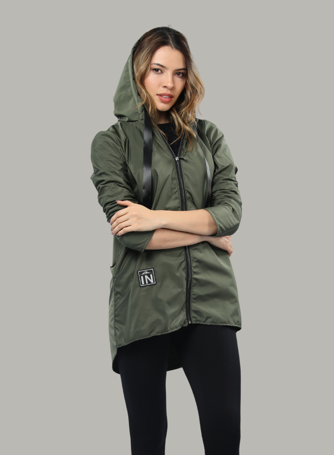 Capa ultraligera semi impermeable para mujer INOLVIDABLE