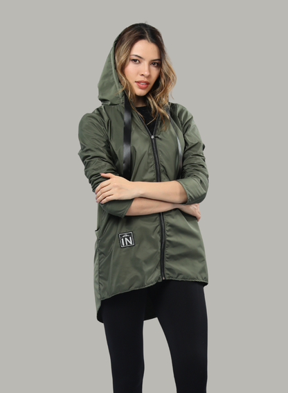 Capa ultraligera semi impermeable para mujer INOLVIDABLE