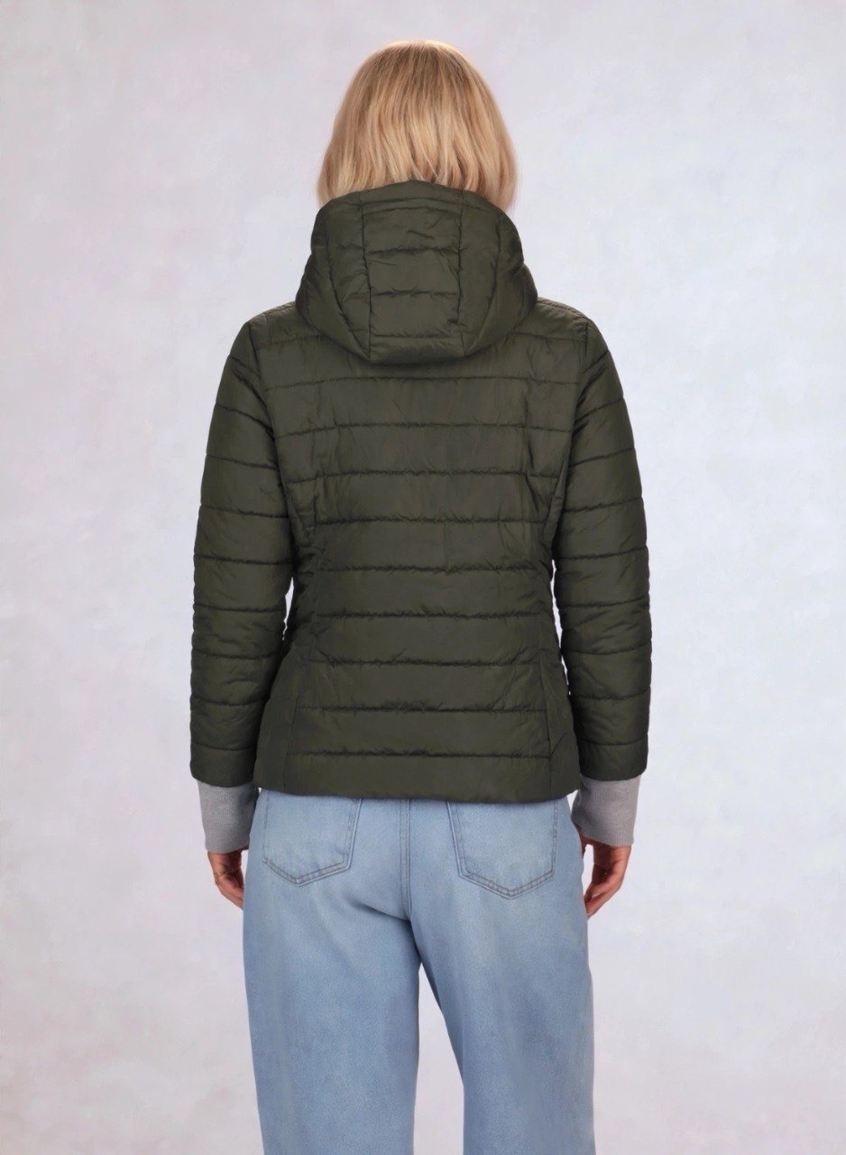 chaqueta acolchada con guantes ajustables para mujer INOLVIDABLE