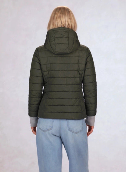 chaqueta acolchada con guantes ajustables para mujer INOLVIDABLE