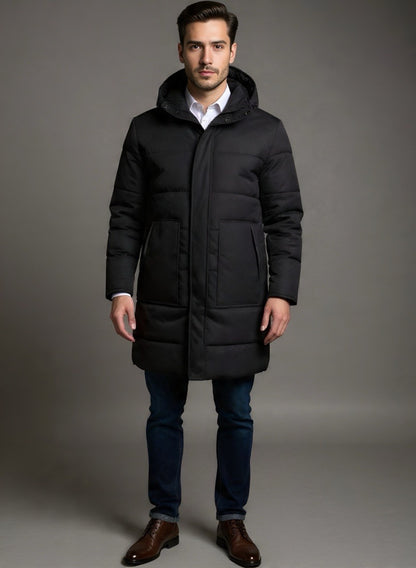 Gaban largo acolchado para hombre INOLVIDABLE