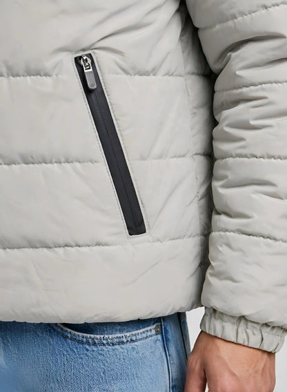 Chaqueta acolchada gris claro para hombre EMPORIA INOLVIDABLE