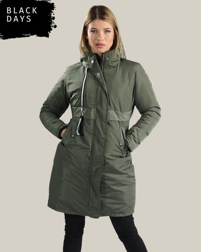 Gaban Parka doble faz para mujer INOLVIDABLE
