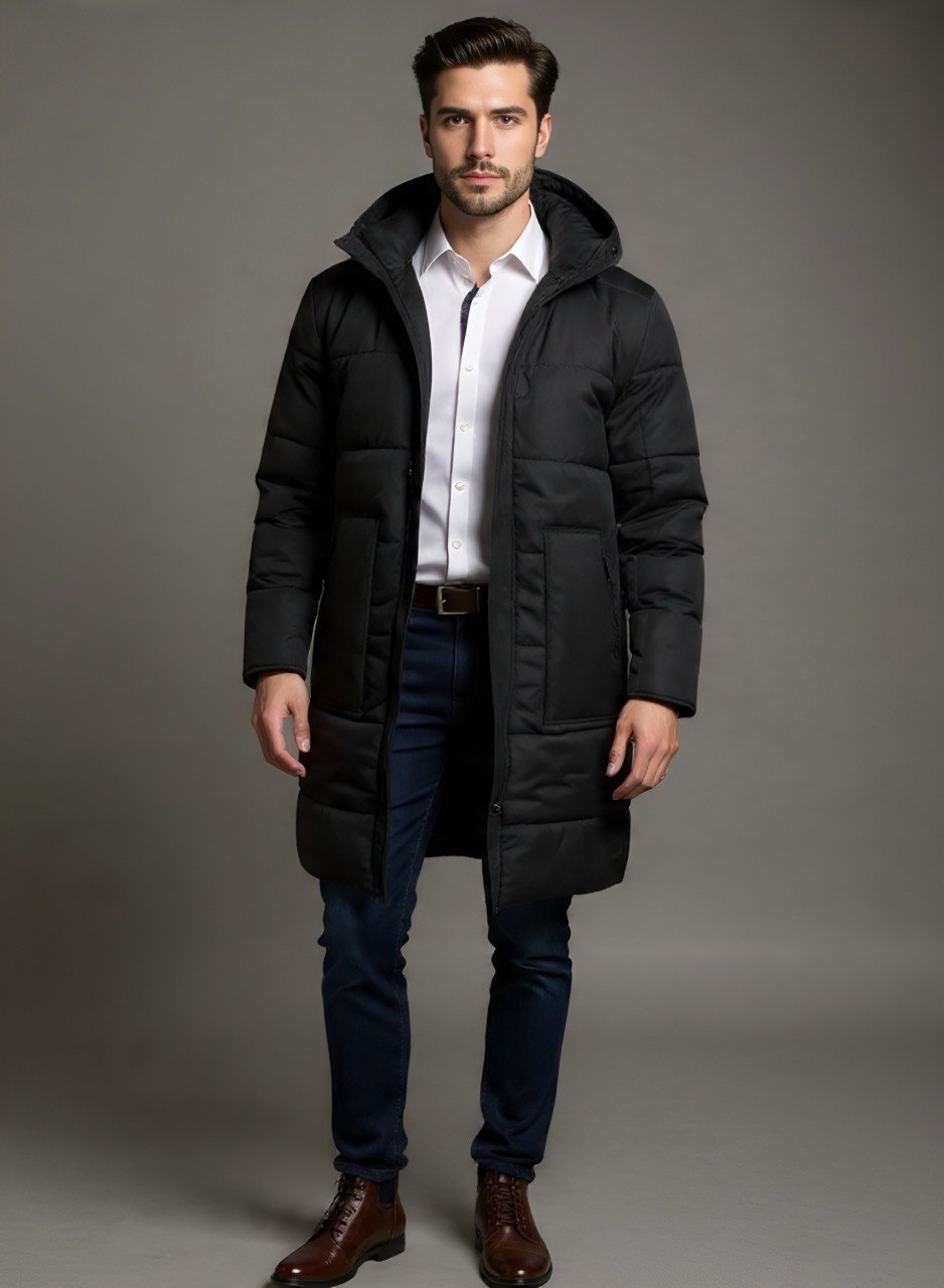 Gaban largo acolchado para hombre INOLVIDABLE