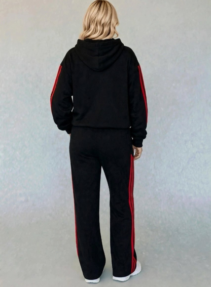 Set deportivo Negro con capota