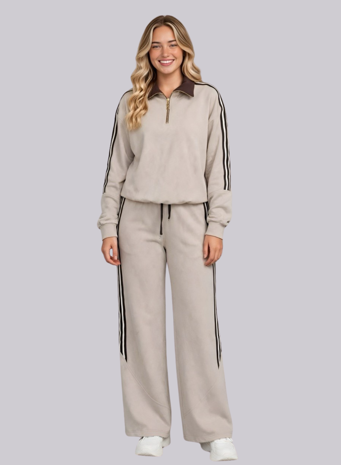 Set deportivo cuello camisero