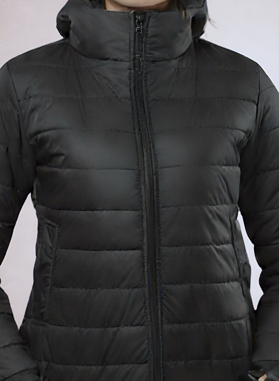 Gaban largo acolchado con guantes ajustables para mujer INOLVIDABLE