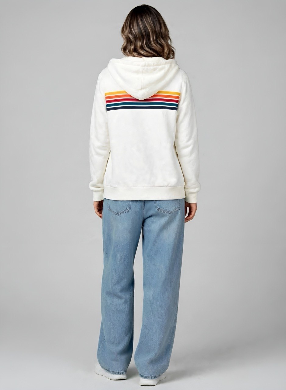 Chaqueta de Algodón Arcoíris
