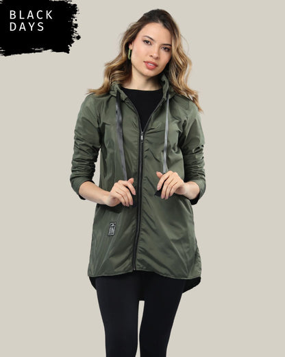 Capa ultraligera semi impermeable para mujer INOLVIDABLE