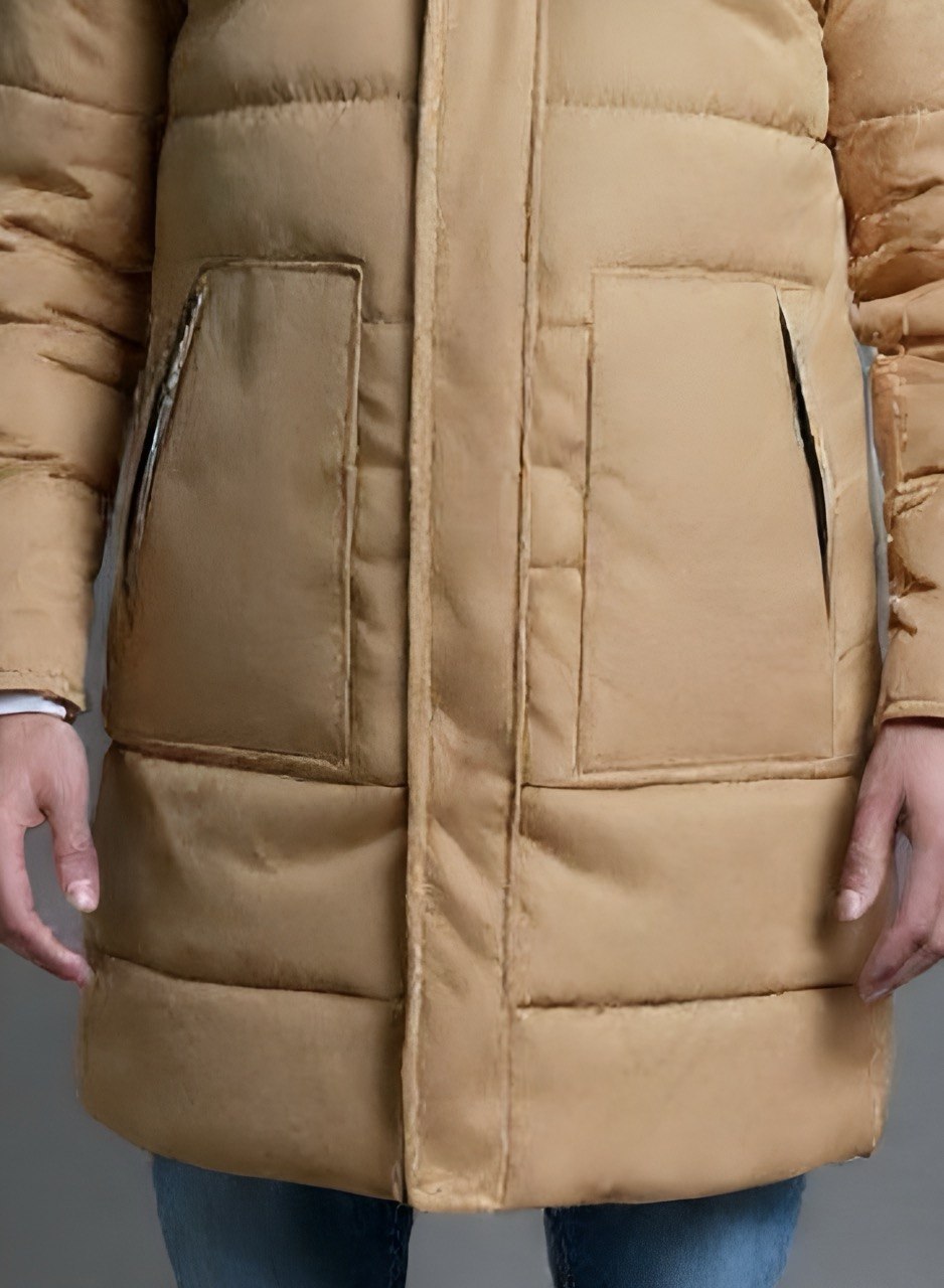 Gaban largo acolchado para hombre INOLVIDABLE