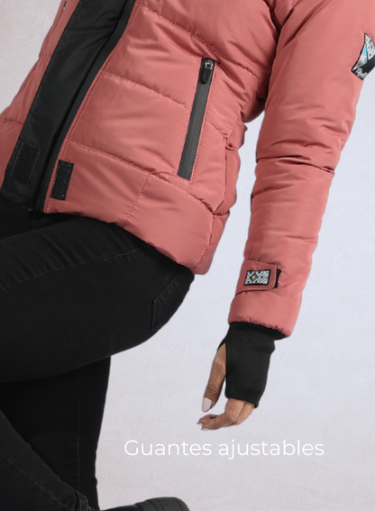 Chaqueta acolchada fearless con guantes ajustables INOLVIDABLE