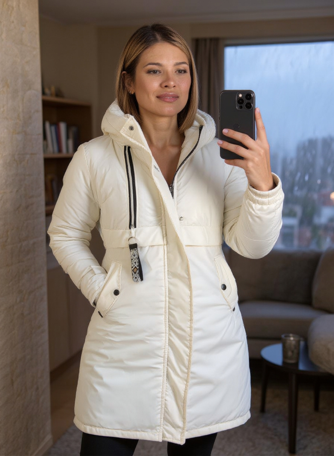 Gaban Parka doble faz para mujer INOLVIDABLE