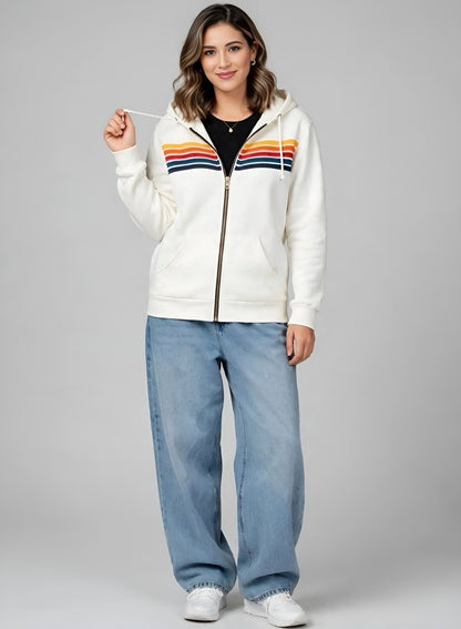 Chaqueta de Algodón Arcoíris
