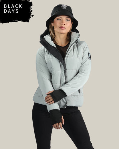 Chaqueta acolchada fearless con guantes ajustables INOLVIDABLE