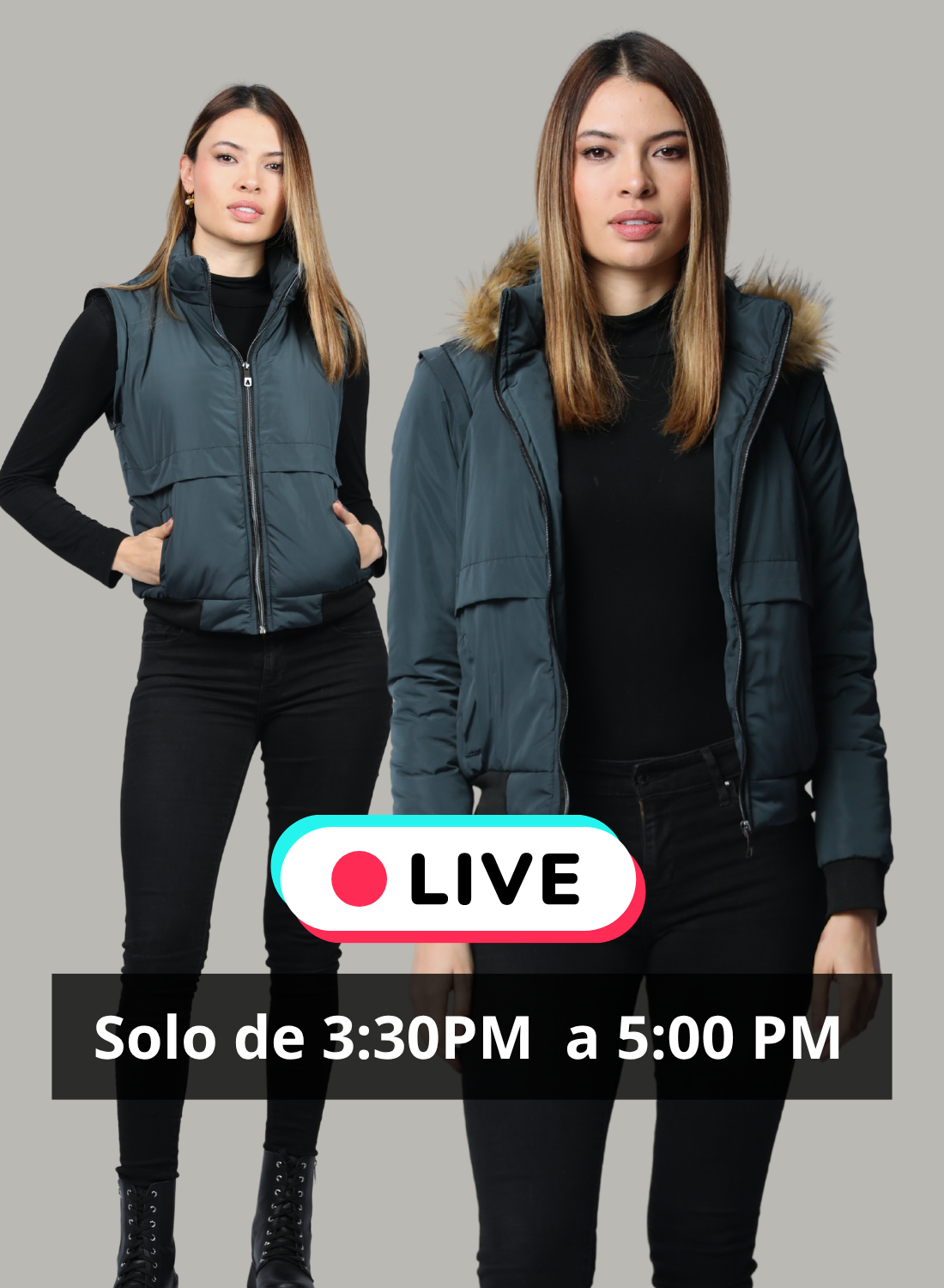 Chaqueta convertible a chaleco Cloud