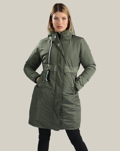 Gaban Parka doble faz para mujer INOLVIDABLE