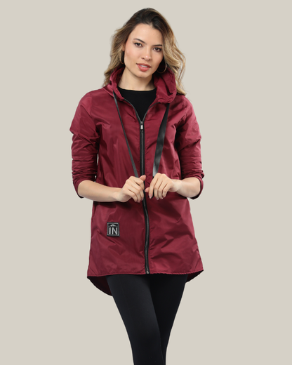 Capa ultraligera semi impermeable para mujer INOLVIDABLE