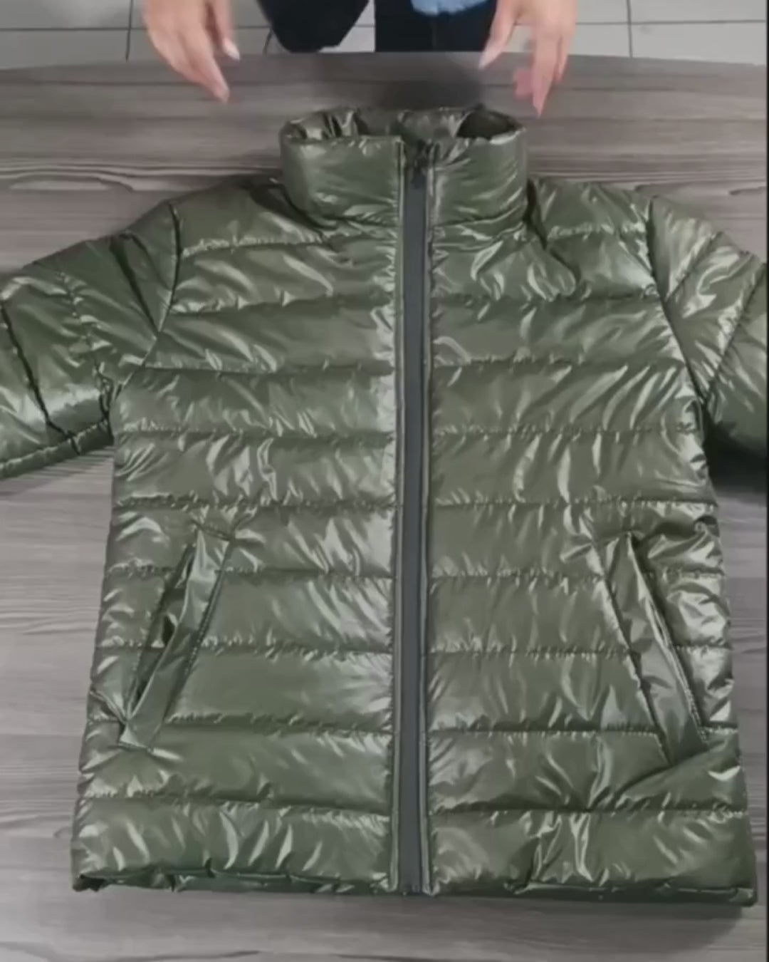 Chaqueta acolchada semibrillante para Hombre INOLVIDABLE
