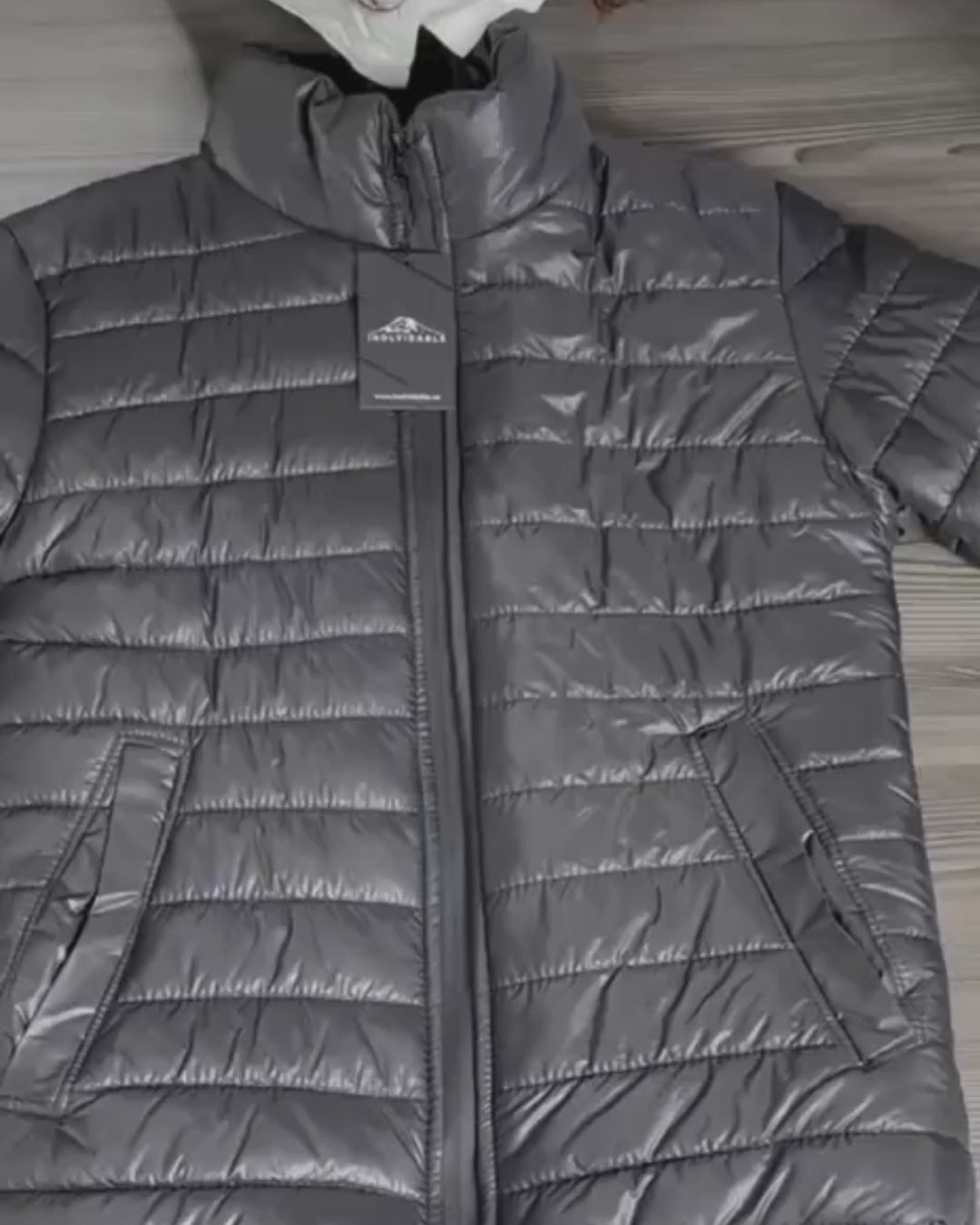 Chaqueta acolchada semibrillante para Hombre INOLVIDABLE