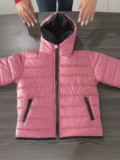Chaqueta acolchada para niña blush INOLVIDABLE