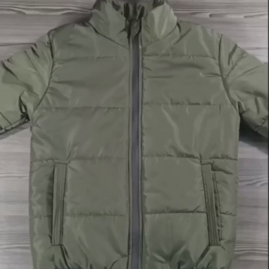 Chaqueta acolchada tipo bomber para hombre INOLVIDABLE
